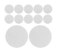 ADOCARN 120pcs White 22.5x3mm Essential Oil Aroma Pendant Cotton Pads, Fragrance Diffuser Refill Discs for Car Air Freshener Necklace, Unscented Absorbent Aromatherapy Replacement Pads