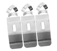 ADOCARN 12pcs Adjustable Curtain Rod Brackets for Wall Curtain Rod Support Middle Brackets for Vertical Blinds Multifunctional Window Blind Fittings