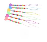 ADOCARN 12pcs Special Braid Hair Tool for Boys and Girls Hair Loop Pull Through Tool Pull Needle Dance Recital Accessory Random Color