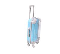 ADOCARN 1pcs Miniature Suitcase Toy for Boys and Girls Material Creative Role Playing Travel Case for Dollhouse Decor Random