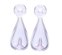 ADOCARN 2 Pcs Bowling Ball Shaped Perfume Bottles Refillable Glass Essential Oil Pendants Unique Middle Eastern Design for Travel Fragrance Dispenser Portable Oil Bottle for Women