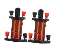 ADOCARN 2 Pcs Experimental Copper Electromagnetic Coils Physics Teaching Solenoid Induction Coil for Magnetism Electricity Experiments Portable Educational Instrument