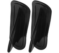 ADOCARN 2 Pcs Inflatable Boat Fin Rudder for Board and Plate, Black Pvc Detachable Kayak Stabilizer with Increased Directional Control, for Sup and Inflatable Water Sports
