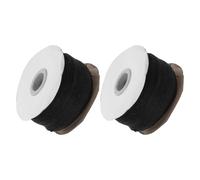 ADOCARN 2 Rolls Non-Woven Fusible Interfacing Fabric Strips for Sewing, Medium Weight, Flexible and Strengthens Seams and Edges, for DIY Clothing and Quilts