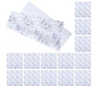 ADOCARN 20 Sheets Waterproof Flower Bouquet Wrapping Paper Blue Decorative Paper for Wrapping and DIY Crafts, 57x57cm Size Suitable for Invitations and Festival Parties