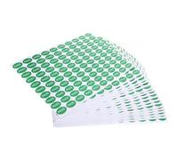 ADOCARN 2000pcs Oval Green Qc Pass Inspection Labels 30x20mm Self-Adhesive Passed Stickers for Quality Test Warehouse Status Tags