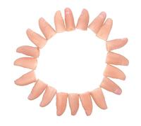 ADOCARN 20pcs Fake Thumb Tips Performance Trick Props for Stage for Beginners and Professionals for Prank and Party Entertainment
