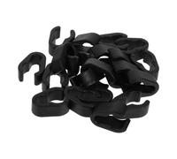 ADOCARN 20pcs Flexible Mic Cable Clips for Boom Arm and Microphone Stand Sturdy Cable Organizers to Reduce Noise and Audio during Recording