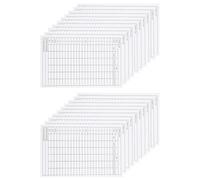 ADOCARN 20pcs Golf Score Cards Made of Coated Paper for Smooth Writing Experience and Portable Use, Record Use Cards for Outdoor Golf and Competition Score Recording