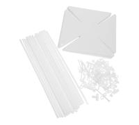 ADOCARN 24pcs DIY Kindergarten Graffiti Paper Windmills for Safe Non Toxic Blank Kit Painting to Enhance Creativity and Imagination