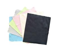 ADOCARN 24pcs Reusable Soft Microfibre Cleaning Cloths for Eyeglasses and Cell Phones, Easy Wiping-Cleaning Lens Cloths Suitable for Eyeglass Case and On-the-go Use Random Color