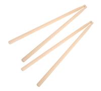 ADOCARN 2pairs Wooden Drumsticks for Practice Smooth Finish Percussion Sticks Comfortable Grip for Acoustic and Jazz Drums for Musicians and Drummers