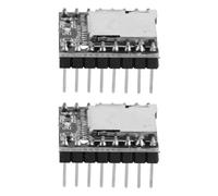 ADOCARN 2pcs Adjustable Volume Dfplayer Mini Module Card Music Player Audio Decode Board for DIY Open Projects with Volume Control and Spi Uart Compatibility