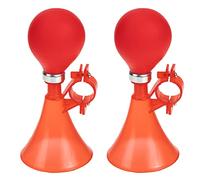 ADOCARN 2Pcs Bike Air Horn Squeeze Horn with Crisp Sound for Bicycles Suitable for Boys Easy to Install Random Style