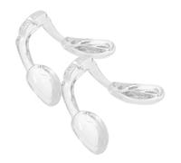 ADOCARN 2pcs Comfortable Eyeglasses Nose Pads Slip Cushions for Better Fit Durable Silicone Nose Mats for Glasses Enhance Comfort Prevent Slipping