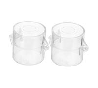 ADOCARN 2pcs Emergency Stop Switch Cover Button Guard Plastic Switch Covers Safety Protection for Electrical Equipment