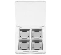 ADOCARN 2pcs Empty Eyeshadow Palette Makeup Organizer Compact Diy Lipstick Blush Storage Box for Travel The-go Touch-ups Efficient Makeup Organization