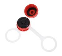 ADOCARN 2pcs Gas Cap Replacement for Small Engines with Rubber Gasket, Thickened Vented Fuel Tank Caps Compatible with Lawn Mowers, Garden Tractors, and Generators