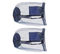 ADOCARN 2pcs Mesh Basketball Storage Bag Drawstring Sling with Buckle Clip