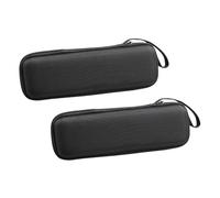 ADOCARN 2pcs Microphone Storage Case Hard Eva Carrying Bag for Handheld Microphones Shockproof Travel Box with Reliable Zipper for Recording Studios and Live Events