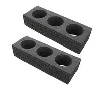ADOCARN 2pcs Milk Tea Packing Trays Pearl Beverage Holders Portable Lightweight Cup Carrier for Takeout Hot and Cold Drinks