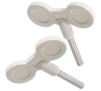 ADOCARN 2pcs Music Box Accessories Metal Winding Key Handle Restoring Antique Music Boxes DIY Creating Your Own