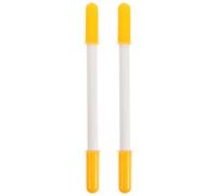 ADOCARN 2pcs Plastic Handle for Rocking Horse Replacement Handle Grips Threaded Knob Spare Part for Ride-on Rocking Animal Rocker Toy Parts Yellow