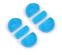 ADOCARN 2pcs Reusable TPU Gel Ice Pack for Nose Bleeding Cooling Cold Compress Therapy Cold Care Pads for Injury Relief and Swelling Reduction Blue