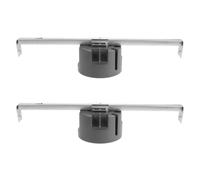 ADOCARN 2pcs round Ceiling Mount Electrical Box with Bar Hanger Compatible with Linsky Apbn Diameter Dark Grey Wiring Box for Ceiling Light Installation Enhanced Stability and Compact