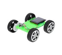 ADOCARN 2pcs Solar Car Prop Solar Cars Diy Assembly Toy Science Project Kit Power Science Kit