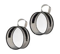 ADOCARN 2pcs Transparent Makeup Bags Cosmetic Pouches with Zipper Closure Lightweight Portable Storage for Travel and Daily Use