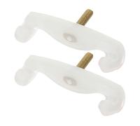 ADOCARN 2pcs Violin Shoulder Rest Legs: 1/2 Violin Shoulder Rest Feet Replacement - Anti-Slip Detachable Legs Pad For Violinists Long Playing