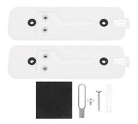 ADOCARN 2sets White Doorbell Backplate Replacement Compatible with Blink Video Doorbell Easy Install Anti-theft Mount Accessory for Home Security