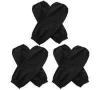 ADOCARN 3 Pairs Black Waterproof Protective Sleeves for Cooking Arm Cover