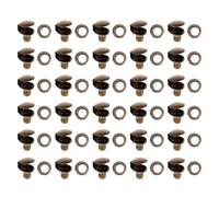 ADOCARN 30pcs Boot Lace Hooks Buckles in Coffee Brass and Iron Material, Enhances Stability and Resists Fading, Shoe Accessories for Hiking and Climbing Work Boots