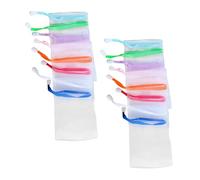 ADOCARN 30pcs Nylon Soap Saver Holder Foaming Net for Bar Soap and Making Bubbles for Shower and Face Cleansing Random Color