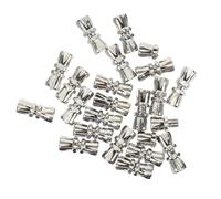 ADOCARN 30pcs Screw Clasps Necklace Buckles Compact DIY Jewelry Making Accessories for Bracelets and Necklaces Craft Repair