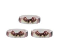 ADOCARN 3pcs Enamel Cat Rings: Cute Stacking Finger Rings Cartoon Kitten Bands Animal Jewelry for Kids Women Girls Birthday Valentines Day