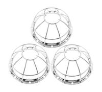 ADOCARN 3pcs Fire Sprinkler Head Guards Detector Cap Covers for Fire Alarm Protection Durable Design for Commercial Residential and Industrial Use Easy Installation Reliable Sprinkler