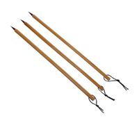 ADOCARN 3pcs Professional Writing Brush Watercolor Ink Writing Pen Bamboo Lightweight Portable Calligraphy Art Stationery for Traditional Calligraphy Beginners Students