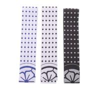 ADOCARN 3pcs Samurai Japanese Headband Cherry Blossom Design, Breathable Polyester Material, Secure Fit Sports Headband for Martial Arts Training and Gym Use, 35.4x1.8 Inches