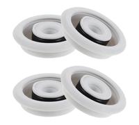 ADOCARN 4 Sets Electric Toothbrush Leak Seal Gasket Silicone Seal Ring Compatible with Electric Toothbrush Handle Parts