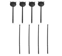 ADOCARN 4 Sets Handheld Eye Occluder Test Tool with Non-Slip Abs Plastic Design for Eye Exam and Vision Testing Portable Visual Test Pointer
