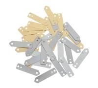 ADOCARN 40pcs Zinc and Copper Plates Battery Making Kit for School Science Fair Activities, Easy Assembly and Versatile Experimentation Lightweight Electrodes for Educational Lab Projects