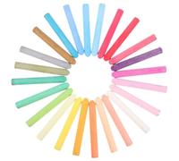 ADOCARN 48pcs Jumbo Dustless Sidewalk Chalk Set for Adults Washable Non Toxic Chalkboard Pavement Drawing Smooth Writing Minimal Dust for Classroom Outdoor Playground