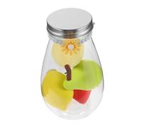 ADOCARN 4pcs Fruit-shaped Makeup Sponge Set Soft Puff Cosmetic Tool for Dry and Wet Foundation and Powder Application Facial Blending for Women