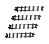 ADOCARN 4pcs Train Track Accessories for Boy Girl Flexible Railway Props to Enhance Coordination and Imaginative Play Compatible with Major Toy Train Models Space-saving Design and