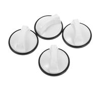 ADOCARN 4pcs Washing Machine Control Knob Replacement Plastic Timer Knobs for Easy Installation and Compatibility Models