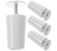 ADOCARN 4pcs Window Blind Stopper Plastic and Aluminium Alloy Roller Shutter Buffer Stopper Sturdy Not Easy to Break Strong Fixing for Home Window Blinds