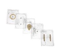 ADOCARN 5 Sets Electromagnetic Demonstrators Magnetic Field Iron Powder Filings Physics Electromagnetism Teaching Tool Plastic and Iron Material Classroom Physics Teaching Aid